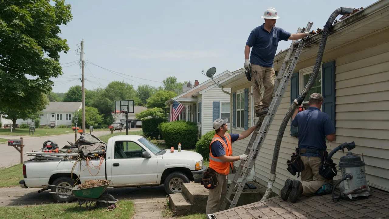 Gutter Installation in Nicholasville, KY near me